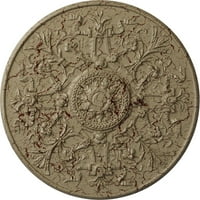 33 OD 3 4 P Версајски тавански медалјон, рачно насликана пустинска пустината на Гоби