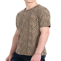 Единствени поволни цени за маж со кратки ракави за кратки ракави за леопард со кратки ракави