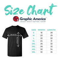 Графичка Америка за животинска мечка Машка графичка маица