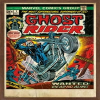 Марвел Стрипови - Дух Возач-Покритие Ѕид Постер, 14.725 22.375