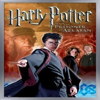 Хари Потер И Затвореникот На Азкабан-Тим Ѕид Постер Со Дрвена Магнетна Рамка, 22.375 34