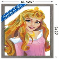 Дизни Заспаната Убавица-Ѕиден Постер Стилизиран Во Аурора, 14.725 22.375
